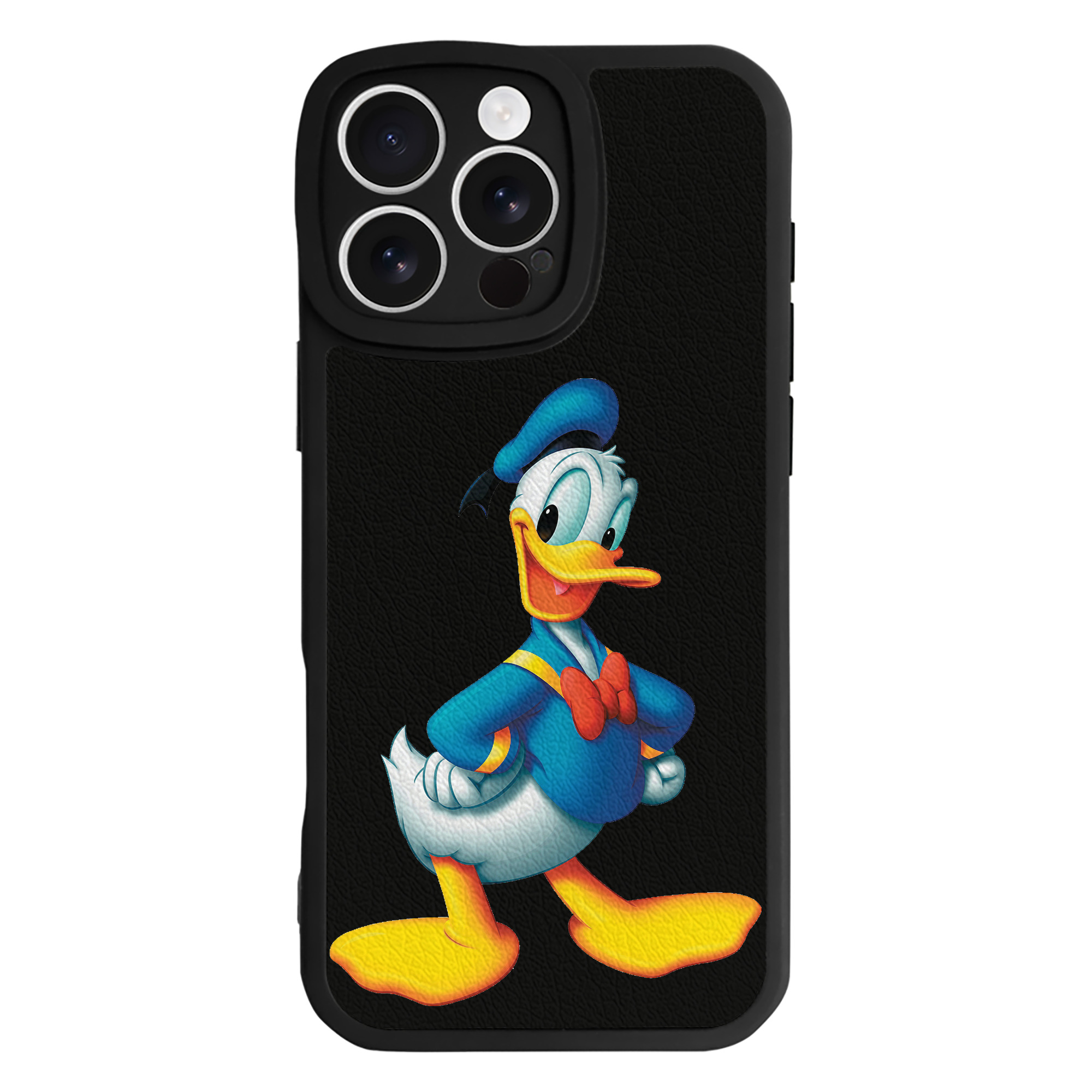 （画像用） ミッキーマウス Mickey Mouse 【iPhone 16シリーズ対応】シリコンスマホケース（レザー調） 材質：シリコン
